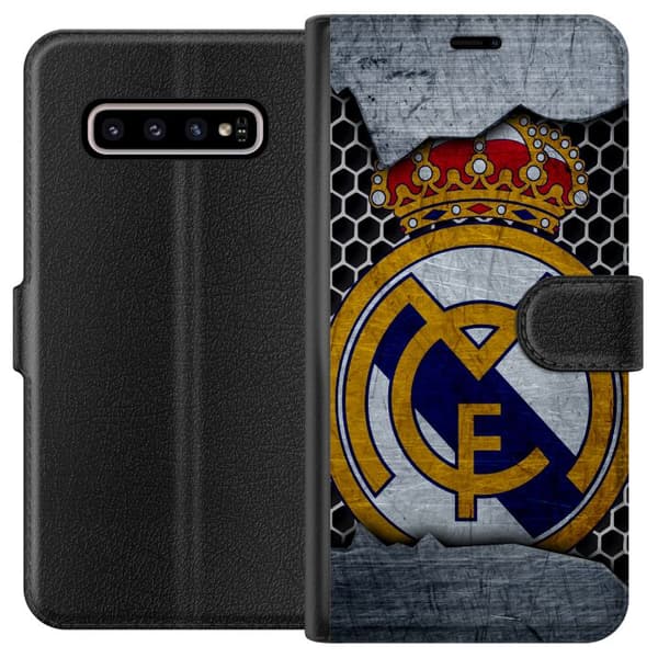 Samsung Galaxy S10+ Lompakkokotelo Real Madrid CF