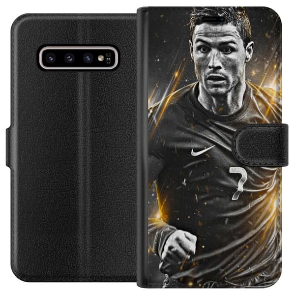 Samsung Galaxy S10+ Plånboksfodral Cristiano Ronaldo