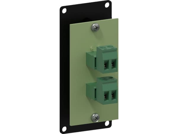 Caymon CAYMON CASY148/B CASY 1 space speaker level 2x 2-pin terminal block to 2-pin terminal block Black ve
