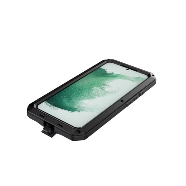 Skyddande Aluminium Skal - Samsung Galaxy S22 Röd