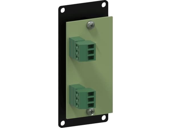 Caymon CAYMON CASY138/B CASY 1 space with 2x 3-pin terminal block to 3-pin terminal block Black