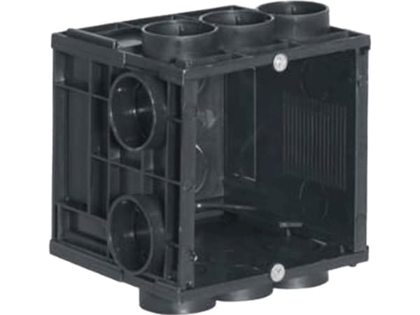 Audac AUDAC WB45S/FS Flush mount box for 45 x 45 mm wall panel - Solid wall