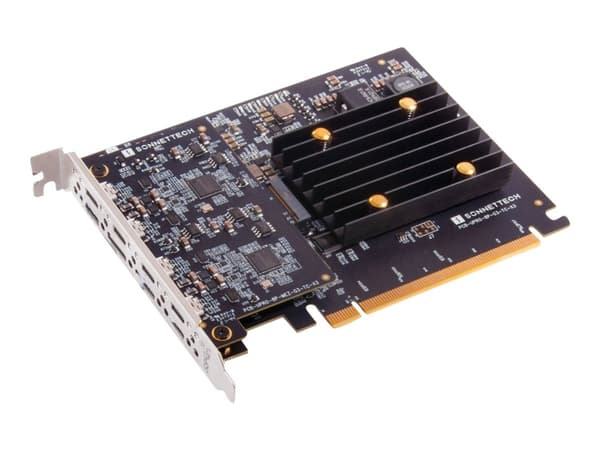 Sonnet Allegro Pro - USB-adapter - PCIe 3.0 x16 - USB-C 3.2 Gen 2 x 8 Sort
