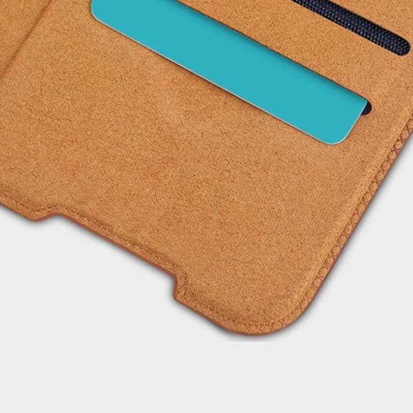 Nillkin Qin Plånboksfodral Xiaomi Poco M4 Pro 5G - Brun
