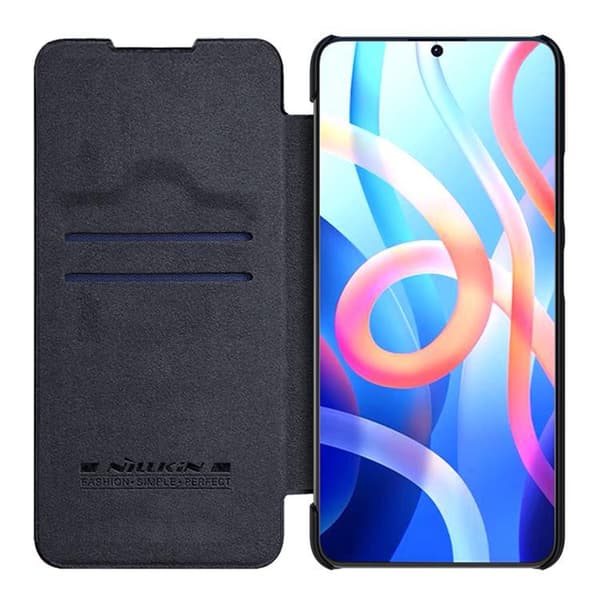 Nillkin Qin Plånboksfodral Xiaomi Poco M4 Pro 5G - Svart