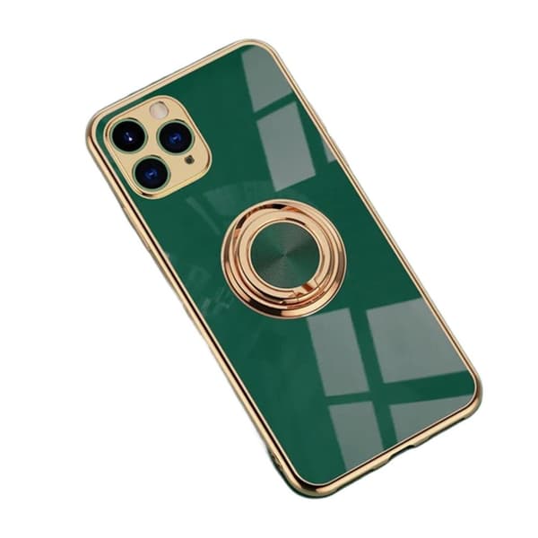 Luxurious Stylish case Samsung S22 ULTRA - with ring stand function Gold