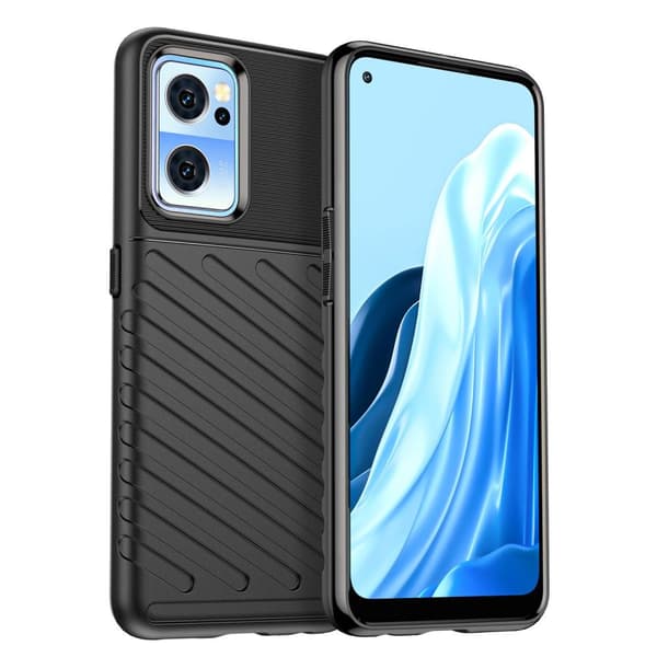 Tykt TPU-deksel til OnePlus Nord CE 2 5G - Svart