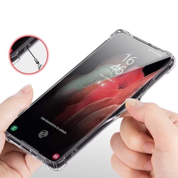 Samsung Galaxy S21 FE - Stilsäkert Robust Skyddsskal