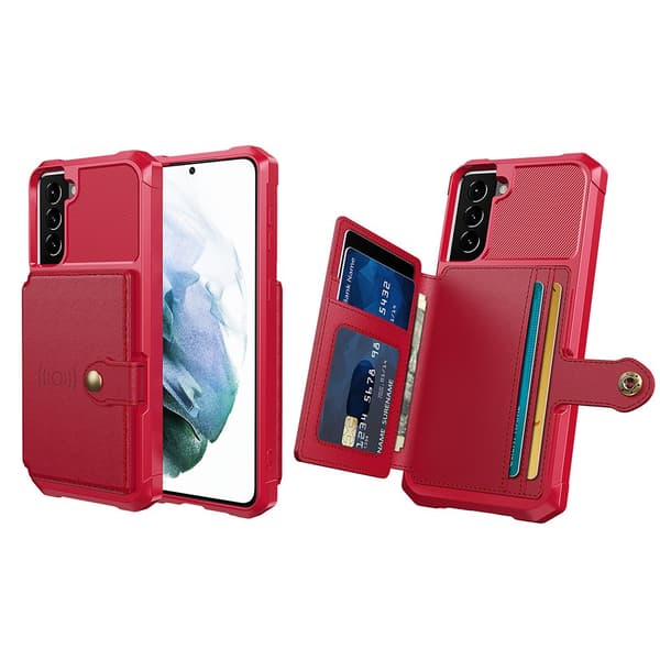 Stilsäkert Skal med Kortfack - Samsung Galaxy S22 Plus