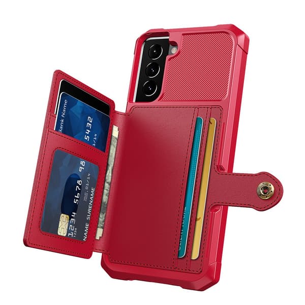 Stilsäkert Skal med Kortfack - Samsung Galaxy S22 Plus