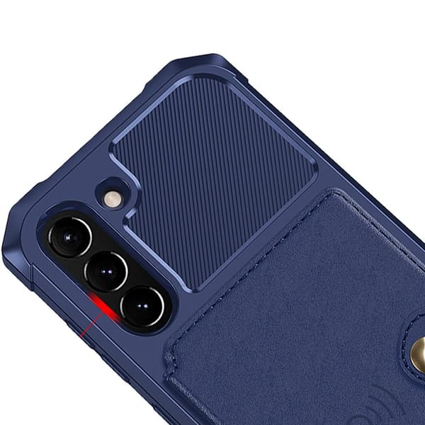 Smidigt Skal med Kortfack - Samsung Galaxy S21 FE