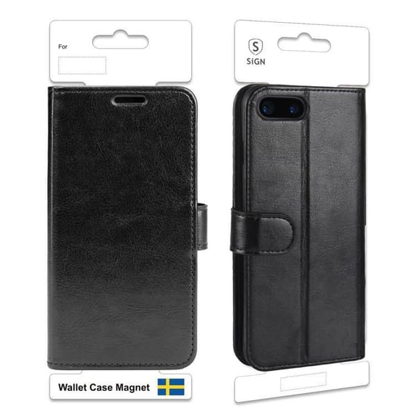 SiGN Plånboksfodral till iPhone 7/8/SE (2020/2022) - Svart