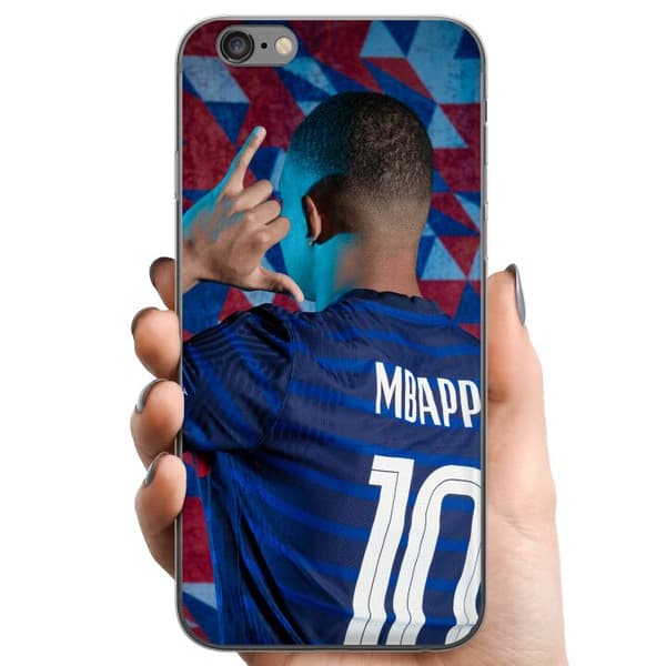 Apple iPhone 6s Plus TPU Mobilskal Kylian Mbappé