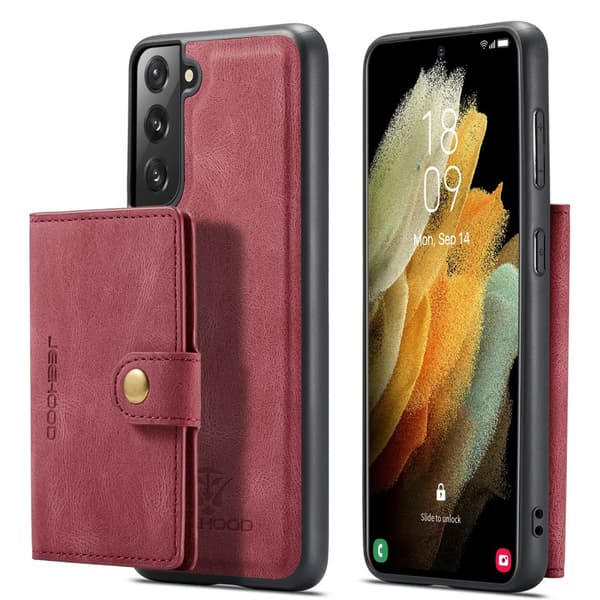 Samsung Galaxy S22 - Magnetiskt Skal med Korthållare