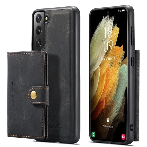 Samsung Galaxy S22 - Magnetiskt Skal med Korthållare