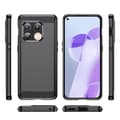 Miniatyrbillede 6 af 6: OnePlus 10 Pro - Flexibel Carbon Mjuk TPU Skal - Svart