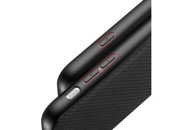 nevox StyleShell matkapuhelimen suojakotelo 11.9 cm (4.7" ) Cover Musta (2071)