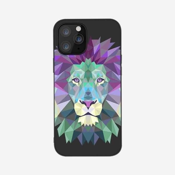 Samsung S22, Plus & Ultra case lion digitaalisen taiteen väri S22