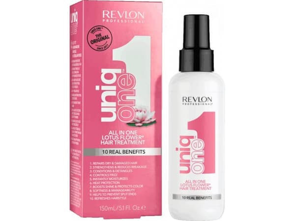REVLON PROFESSIONAL_Uniq One All In One Lotus Flower Hair Treatment 10 Real Benefits spray hair mask 150ml