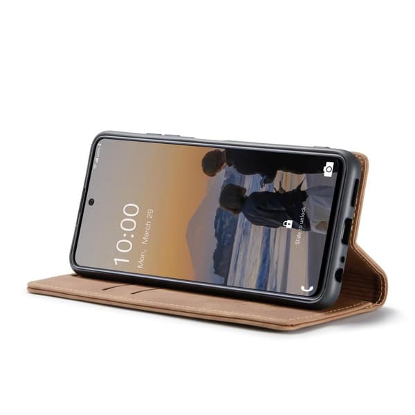 CASEME Lommebok-deksel Samsung Galaxy A33 5G - Brun