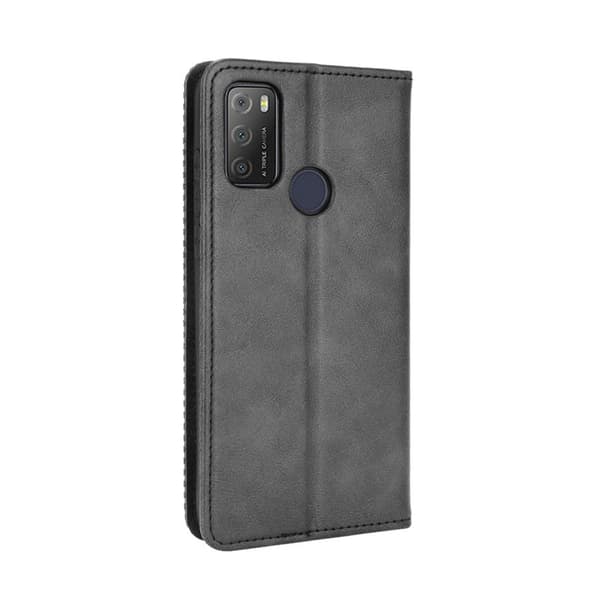 Vintage tegnebogsetui til Alcatel 3L (2021) /1S (2021