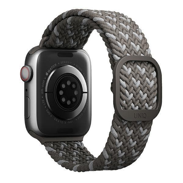 UNIQ Aspen Braided Strap Apple Watch 44/42/45mm - Grå