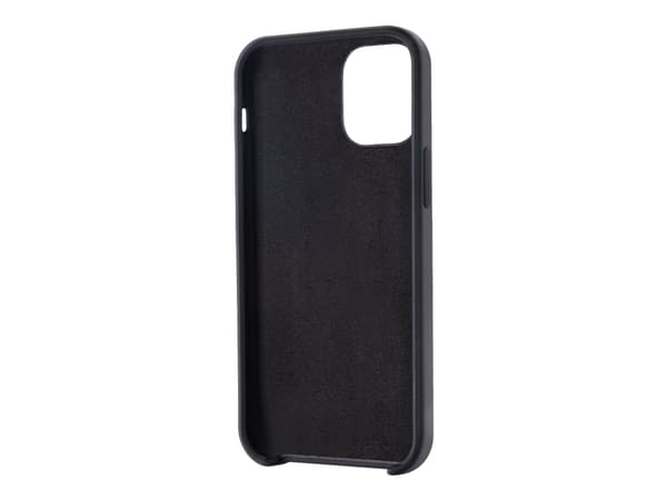 X-Shield - Baksidesskydd för mobiltelefon - termoplastisk polyuretan (TPU) - svart - för Apple iPhone 12, 12 Pro