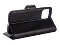 Miniatyrbilde 1 av 4: X-Shield - Lommebok for mobiltelefon - polyuretan, termoplast-polyuretan (TPU) - svart - for Apple iPhone 12 mini