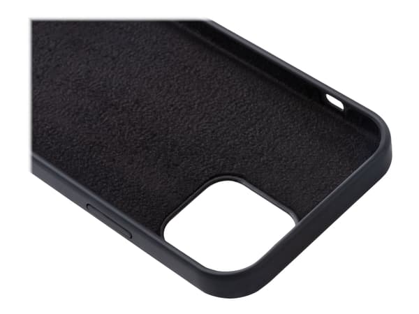 X-Shield - Baksidedeksel for mobiltelefon - termoplast-polyuretan (TPU) - svart - for Apple iPhone 12 Pro Max