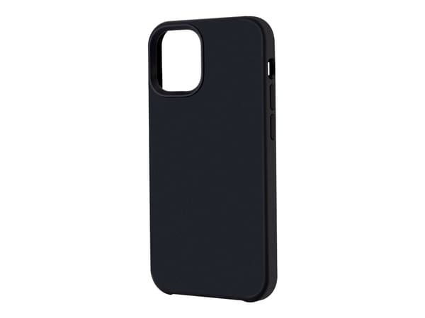 X-Shield - Baksidedeksel for mobiltelefon - termoplast-polyuretan (TPU) - svart - for Apple iPhone 12 Pro Max