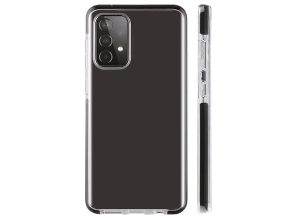 Vivanco Rock Solid, Etui, Samsung, Galaxy A33, 16,3 cm (6.4"), Sort, Gjennomsiktig
