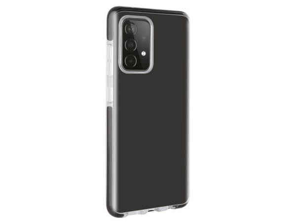 Vivanco Rock Solid, Etui, Samsung, Galaxy A33, 16,3 cm (6.4"), Sort, Gjennomsiktig