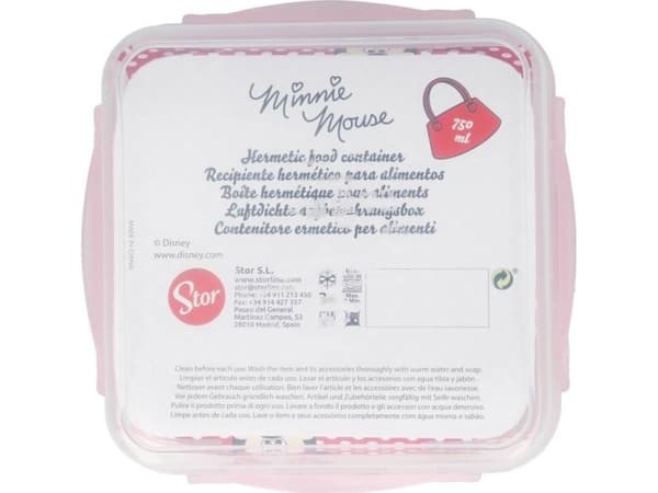 Minnie Mouse - Matboks / lufttett matboks 750ml