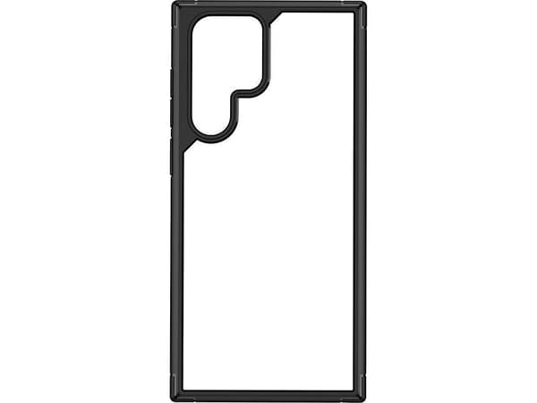 Crong Crong Hybrid Clear Cover - Protective Case for Samsung Galaxy S22 Ultra (Black)