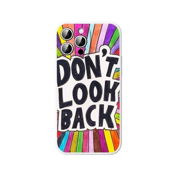 iPhone 12 Pro Max '' Do not look back '' colors drawing cool