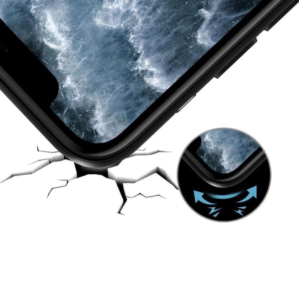 iPhone 12 Pro Max sjove cover med en banan, der klæder skallen af