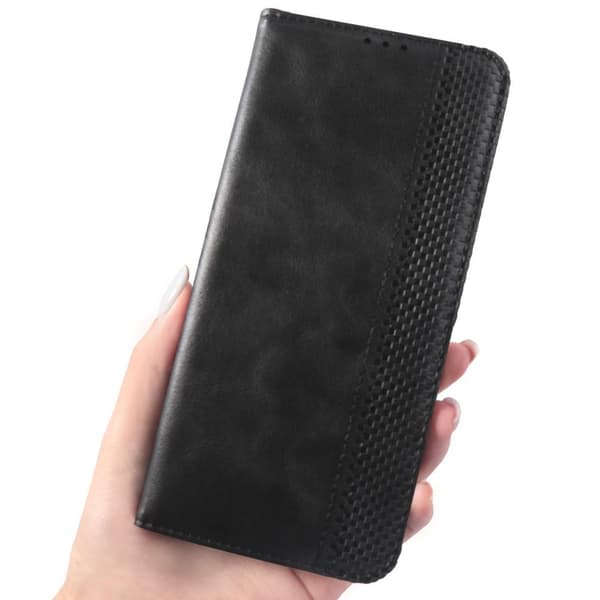 Xiaomi 12 Vintage Plånboksfodral / fodral - Svart