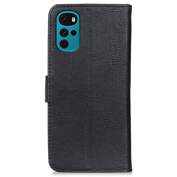 KHAZNEH Motorola Moto G22 / Moto E32s 4G Plånboksfodral - Svart