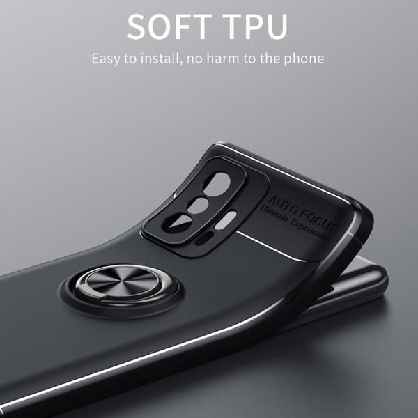 Xiaomi 11T / 11T Pro skal med Finger Ring och inbyggd plåt