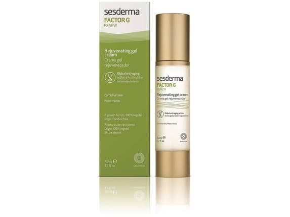 SESDERMA_Factor G Renew Gel Cream nuorentava kasvogeelivoide 50ml