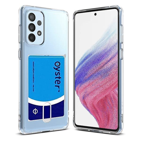 Samsung Galaxy A53 5G - Stötdämpande Skal med Korthållare