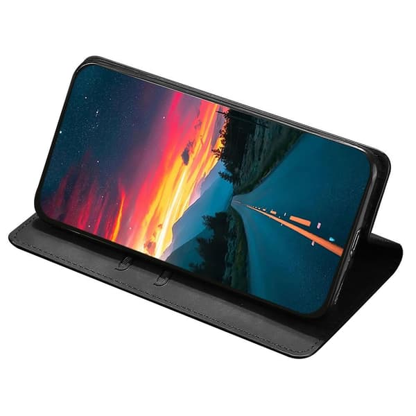 Vintage Xiaomi 12 Pro Plånboksfodral  - Svart