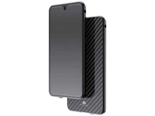 Black Rock 360° Glass Case Samsung Galaxy S21FE 5G Sort Stødsikker