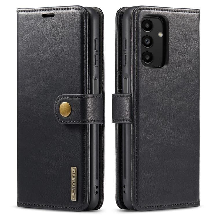 DG.MING Folio Flip Detachable Plånboksfodral Galaxy A13 4G - Svart
