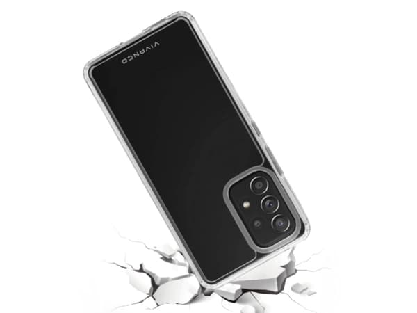 Vivanco Safe and Steady, Etui, Samsung, Galaxy A33, 16,3 cm (6.4"), Gjennomsiktig