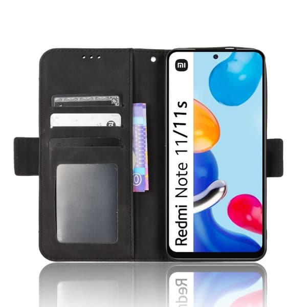 Xiaomi Redmi Note 11 Flip Case -lompakon suojukselle
