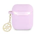 Miniatyrbild 2 av 3: Guess Silicone Charm Collection Skal Airpods - Lila