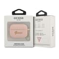 Miniatyrbild 3 av 3: Guess Silicone Heart Charm Collection Skal Airpods Pro - Rosa