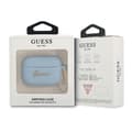Miniatyrbild 3 av 3: Guess Silicone Heart Charm Collection Skal Airpods Pro - Blå