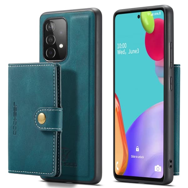 Samsung Galaxy A53 5G - Stilrent Effektfullt Skal med Korthållare